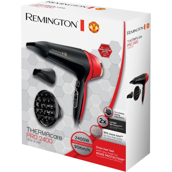 Kép 2/3 - remington-thermacare-pro-2400-hajszarito-manchester-united-edition1