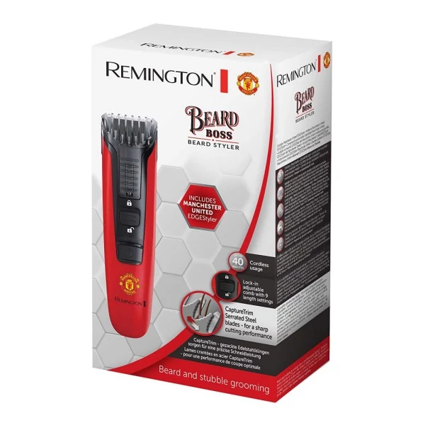 Kép 2/4 - Remington Beard Boss Styler szakállvágó - Manchester United Edition
