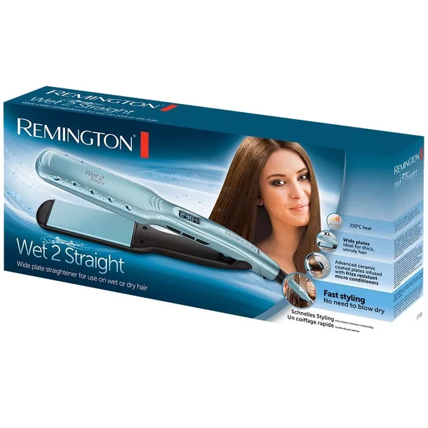 Kép 3/6 - Remington S7350 Wet 2 Straight széles hajvasaló