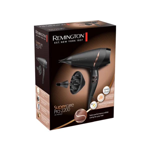 Kép 2/5 - Remington AC7200 Supercare PRO 2200 AC hajszárító