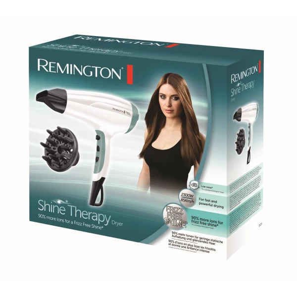 Kép 2/2 - Remington D5216 Shine Therapy hajszárító, 2300 W