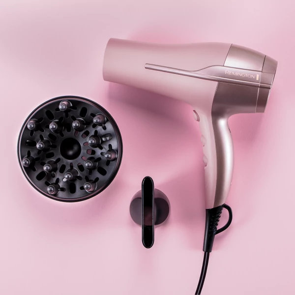 Kép 5/5 - Remington D5901 Coconut Smooth hajszárító, 2200 W