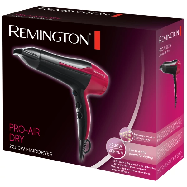 Kép 2/2 - Remington D5950 Pro-Air hajszárító, 2200 W