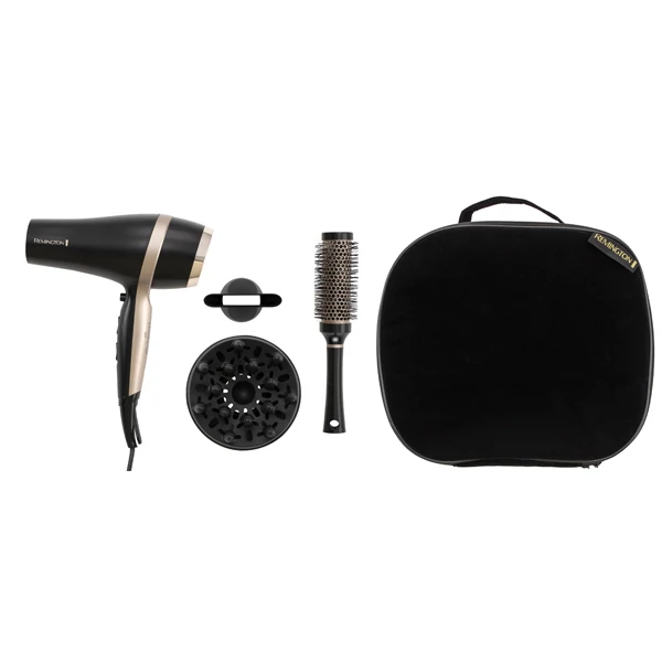 Kép 3/5 - Remington D6940GP Salon Smooth hajszárító ajándékcsomag, 2100 W