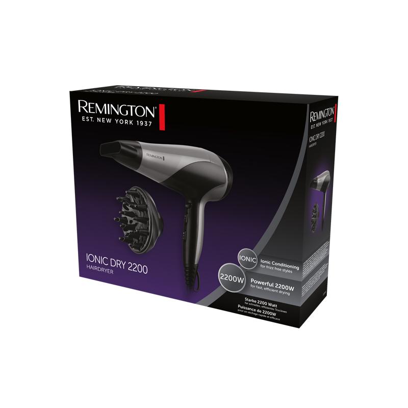 Remington D3190S Ionic Dry hajszárító, 2200 W