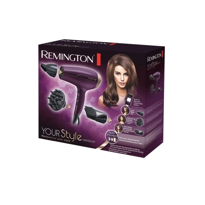 Remington D5219 Your Style hajszárító készlet, 2300 W