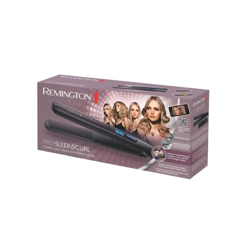 Remington S6505 Pro Sleek & Curl hajsimító